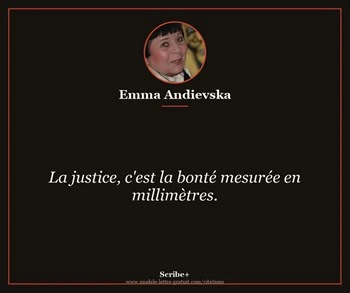 Citation de Emma Andievska