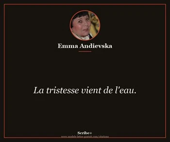 Citation de Emma Andievska