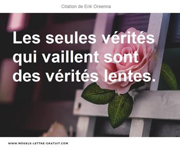 Citations Erik Orsenna