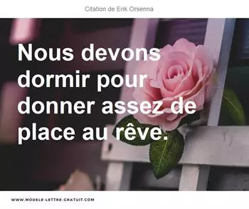 Citations Erik Orsenna
