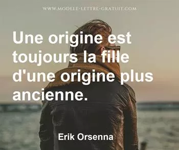 Citation de Erik Orsenna