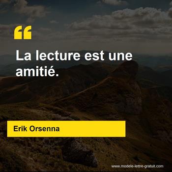 Citation Erik Orsenna