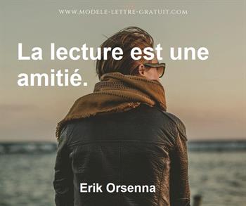 Citation de Erik Orsenna