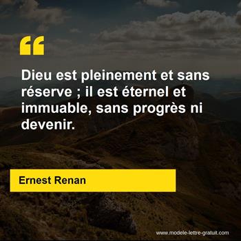 Citation de Ernest Renan