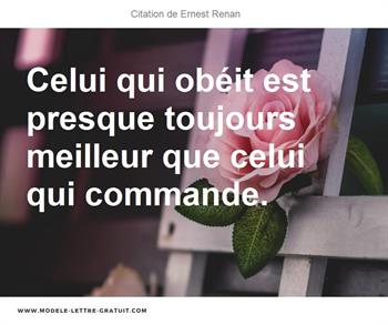 Citations Ernest Renan