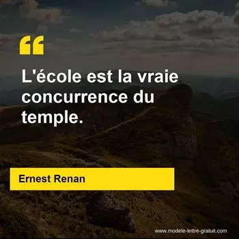 Citation Ernest Renan