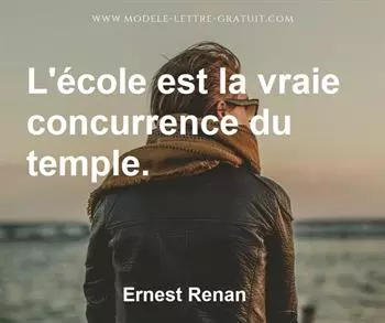 Citation de Ernest Renan