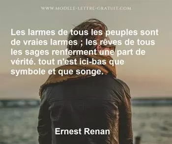 Citation de Ernest Renan