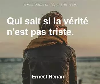 Citation de Ernest Renan