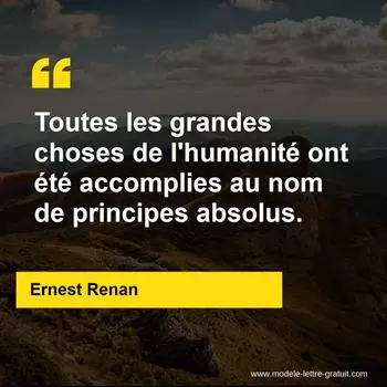 Citation Ernest Renan