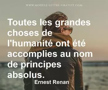 Citation de Ernest Renan