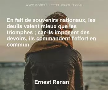 Citation de Ernest Renan
