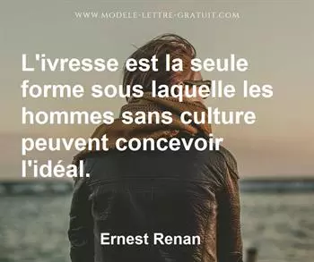 Citation de Ernest Renan