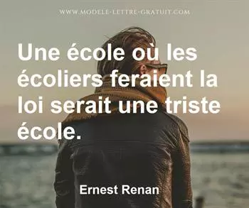 Citation de Ernest Renan