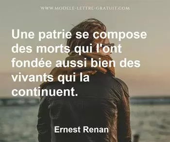 Citation de Ernest Renan