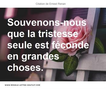 Citations Ernest Renan