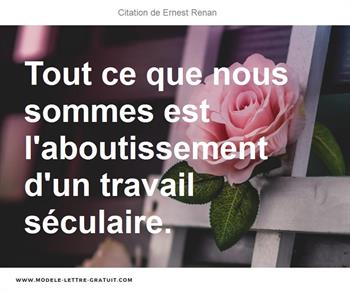 Citations Ernest Renan