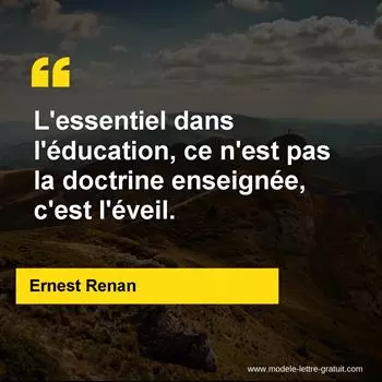 Citation Ernest Renan