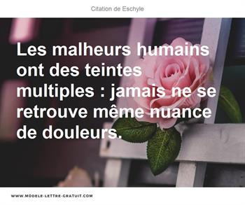 Citations Eschyle