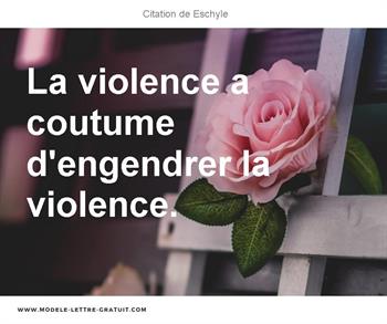 Citations Eschyle