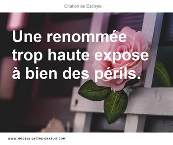 Citations Eschyle