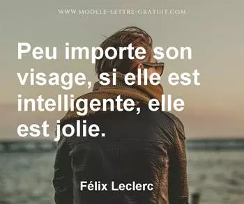 Citation de Félix Leclerc