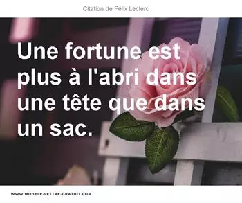 Citations Félix Leclerc