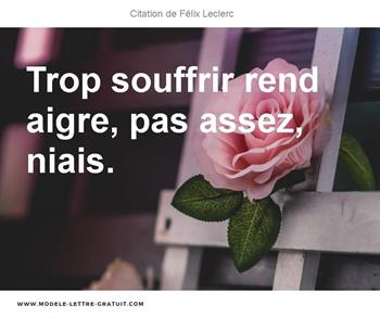 Citations Félix Leclerc