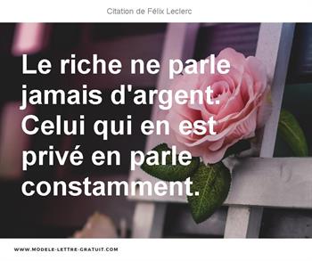 Citations Félix Leclerc