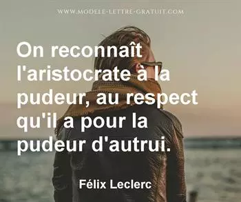 Citation de Félix Leclerc
