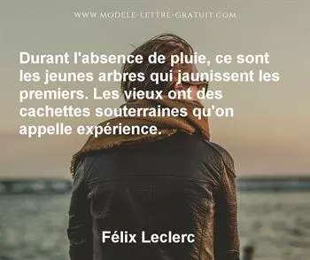 Citation de Félix Leclerc