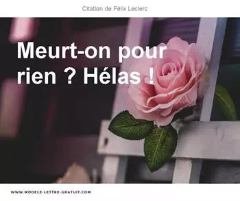 Citations Félix Leclerc