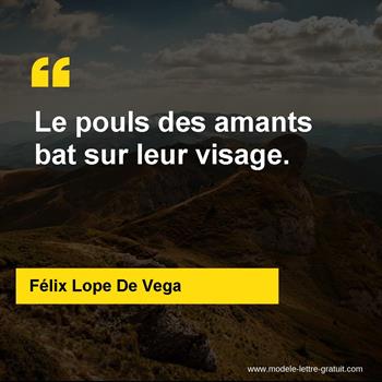 Citations Félix Lope De Vega