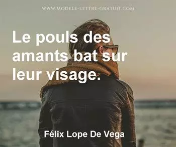 Citation de Félix Lope De Vega