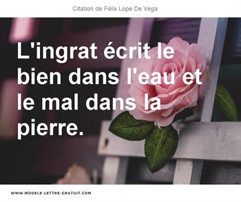Citations Félix Lope De Vega