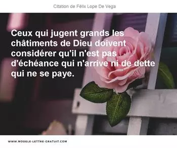 Citations Félix Lope De Vega
