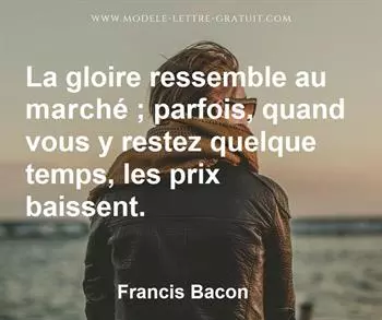 Citation de Francis Bacon