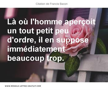 Citations Francis Bacon