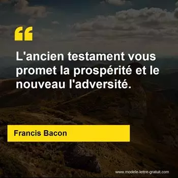Citation Francis Bacon