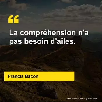 Citation Francis Bacon