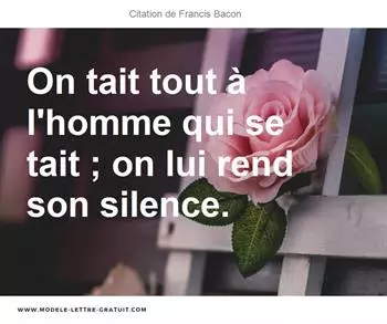 Citations Francis Bacon