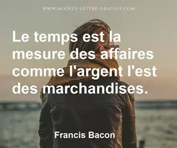 Citation de Francis Bacon
