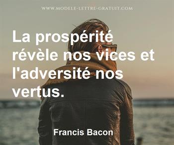 Citation de Francis Bacon