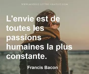 Citation de Francis Bacon