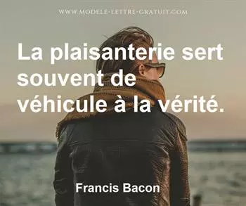 Citation de Francis Bacon