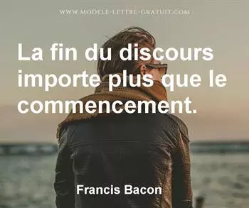 Citation de Francis Bacon