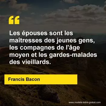 Citation Francis Bacon