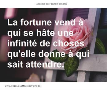 Citations Francis Bacon