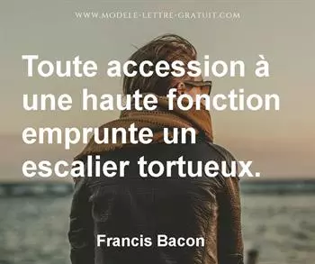 Citation de Francis Bacon