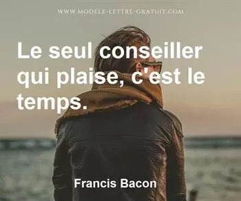 Citation de Francis Bacon